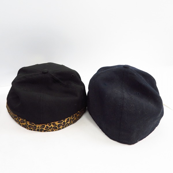 実際に弊社で買取させて頂いたNEW ERA/ニューエラ 59FIFTY ブラックスケール/ホワイトソックス 等 キャップ 4点セットの画像 2枚目