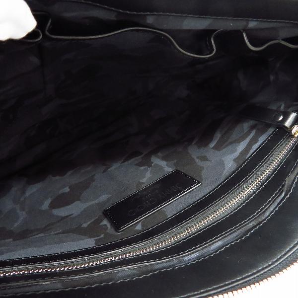 実際に弊社で買取させて頂いたJIMMY CHOO/ジミーチュウ DEREK/デレク スター レザー クラッチバッグの画像 3枚目