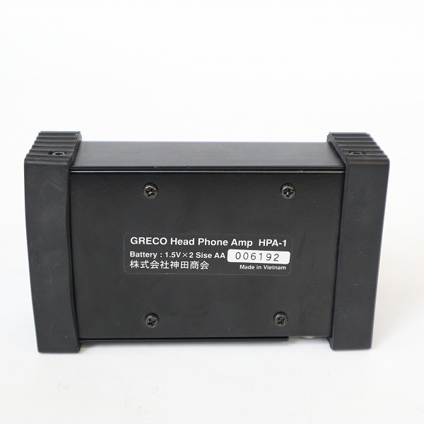 実際に弊社で買取させて頂いた【動作確認済み】GRECO/グレコ HPA-1 STUDIO GANG ヘッドホンアンプの画像 2枚目