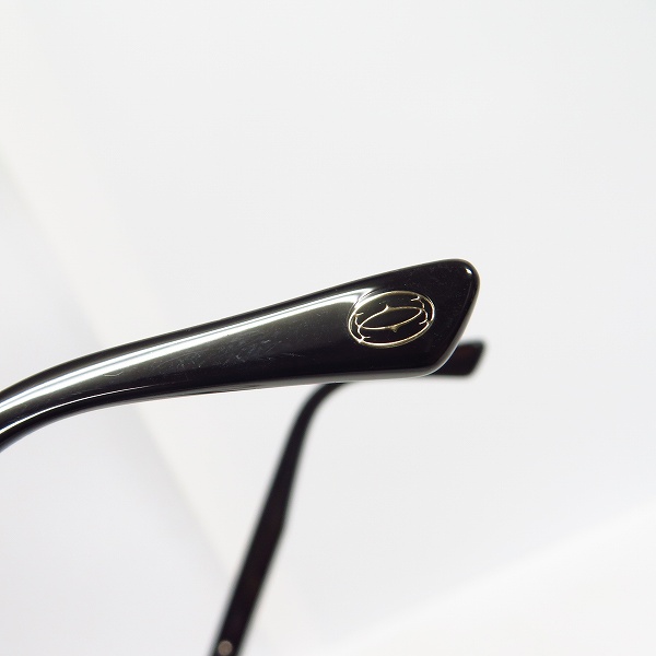 実際に弊社で買取させて頂いたCartier/カルティエ 度入り眼鏡 グラデーションカラー フルリムの画像 8枚目