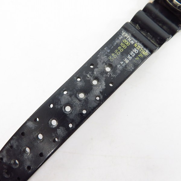 実際に弊社で買取させて頂いたCITIZEN/シチズン Eco-Drive/エコ・ドライブ 200mダイバー 8512-H16455の画像 6枚目