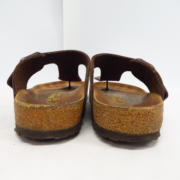 実際に弊社で買取させて頂いたBIRKENSTOCK/ビルケンシュトック レザーサンダル ブラウン/41の画像 1枚目