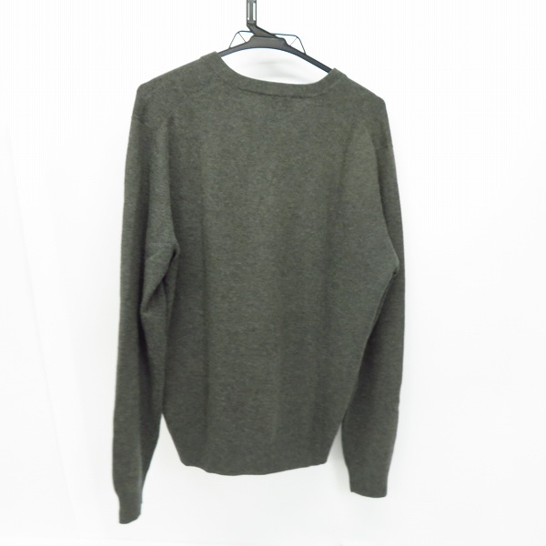 実際に弊社で買取させて頂いたdunhill/ダンヒル ウール/カシミヤ混ニットセーター/グレー/Sの画像 1枚目