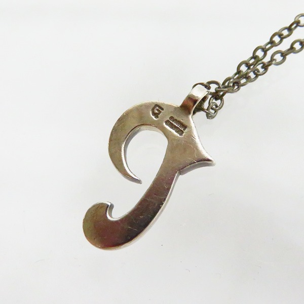 実際に弊社で買取させて頂いたGARNI/ガルニ ネックレス アルファベットチャーム シルバーの画像 1枚目
