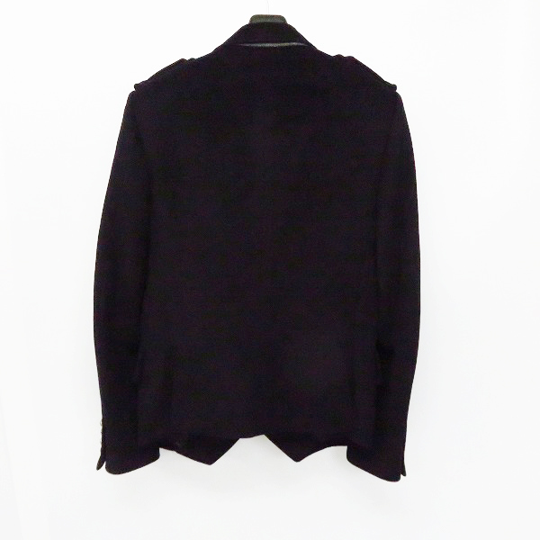 実際に弊社で買取させて頂いたJOHN LAWRENCE SULLIVAN/ジョンローレンスサリバン アンゴラ ウール エポレット テーラードジャケット/36の画像 1枚目