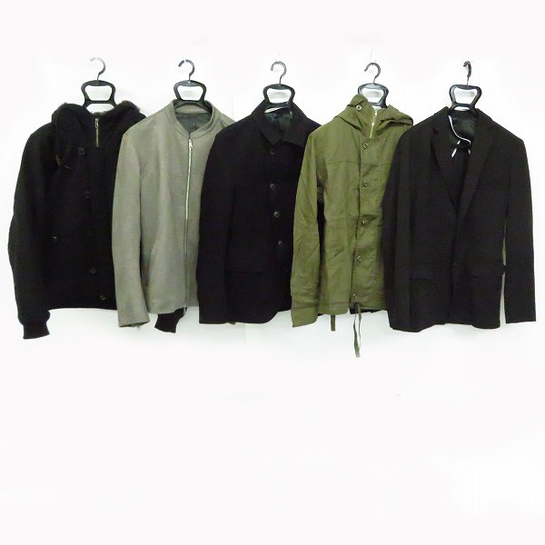 実際に弊社で買取させて頂いたビームス/SHIPS/JOURNAL STANDARD/エディフィス 内ボアコート/ジップアップジャケット 等 Size：M/L/48 5点セット 