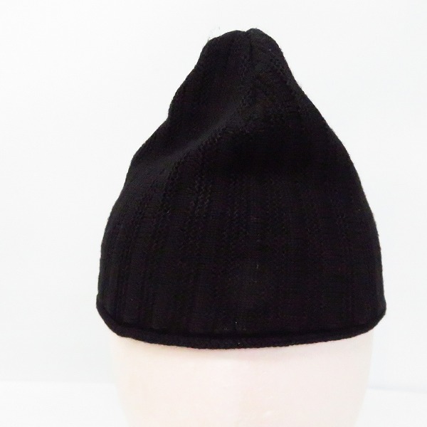 実際に弊社で買取させて頂いたARMANI EXCHANGE/アルマーニエクスチェンジ ニット帽 ブラックの画像 1枚目