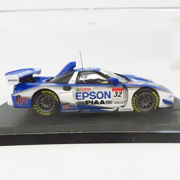 実際に弊社で買取させて頂いた【未開封】EBBRO/エブロ EPSON NSX SUPER GT 2005 No.32 1/43スケール ミニカーの画像 2枚目