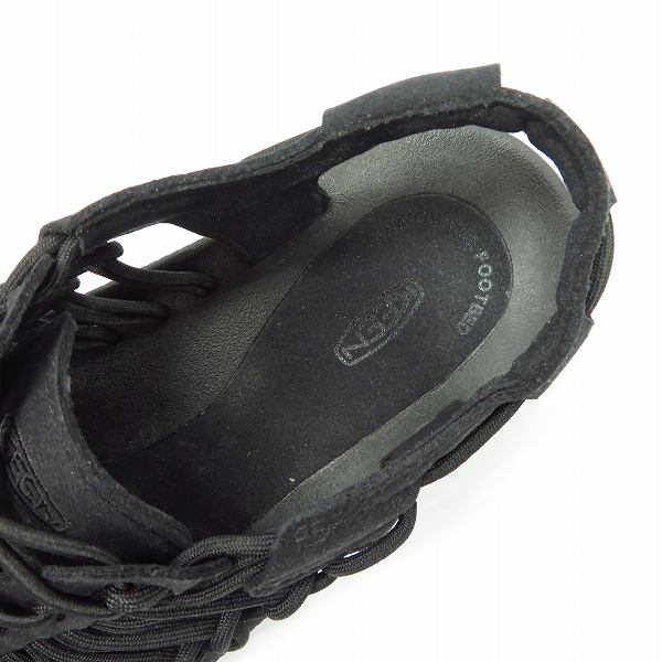 実際に弊社で買取させて頂いたKEEN/キーン UNEEK MONOCHROME/ユニークモノクローム サンダル 1014097/26.5の画像 4枚目