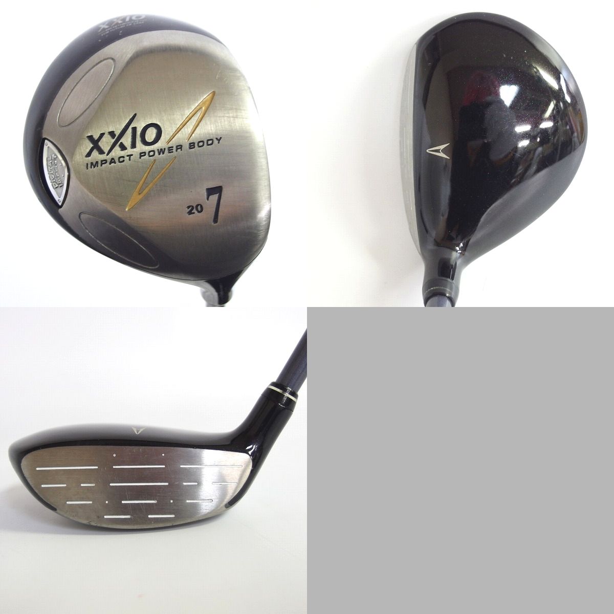 実際に弊社で買取させて頂いたダンロップ XXIO/ゼクシオ MP300 1W(13°),7W(20°) FLEX：L/2本セット ヘッドカバー付きの画像 2枚目