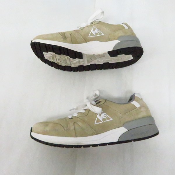 実際に弊社で買取させて頂いたLE COQ SPORTIF/ルコックスポルティフ ブローニュ SD スニーカー QL1LJC12BG/27.5の画像 3枚目