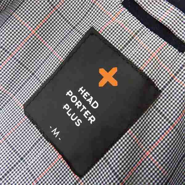 実際に弊社で買取させて頂いたHEAD PORTER PLUS/ヘッドポータープラス ウール テーラードジャケット/Ｍの画像 2枚目