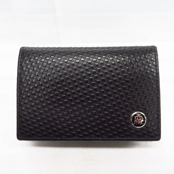 実際に弊社で買取させて頂いたdunhill/ダンヒル 名刺入れ/カードケース ブラック L2V347A