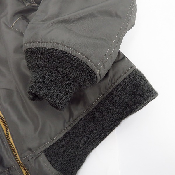 実際に弊社で買取させて頂いたMARKAWARE/マーカウェア MA-1 フライトジャケット A11C-07BL01C/3の画像 5枚目