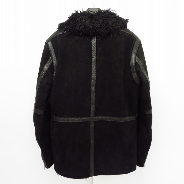 実際に弊社で買取させて頂いたISAMUKATAYAMA BACKLASH/イサムカタヤマ バックラッシュ カンガルー スエード インナーファー レザージャケット/2の画像 1枚目