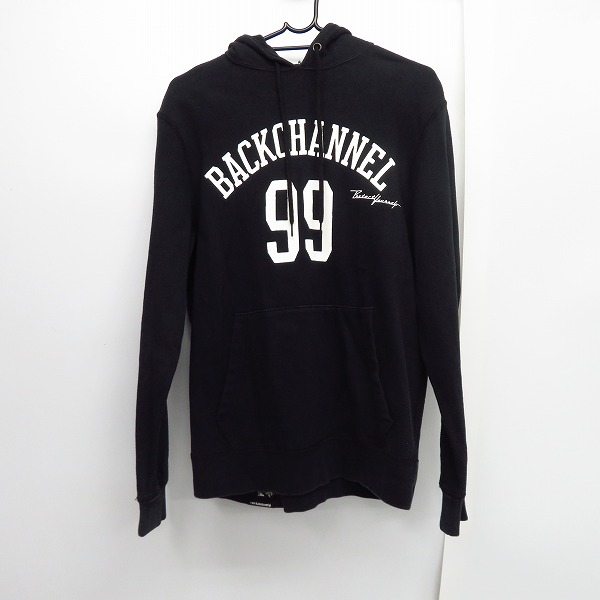 実際に弊社で買取させて頂いたBackChannel/バックチャンネル プルオーバー パーカー ブラック/S