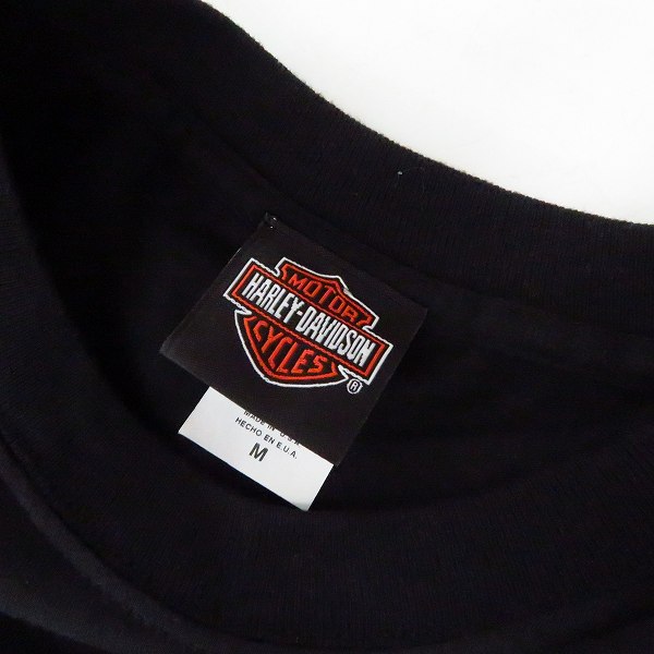 実際に弊社で買取させて頂いたHARLEY-DAVIDSON/ハーレーダビッドソン SAN FRANCISCO/サンフランシスコ ロングスリーブ ファイヤープリント Mの画像 2枚目