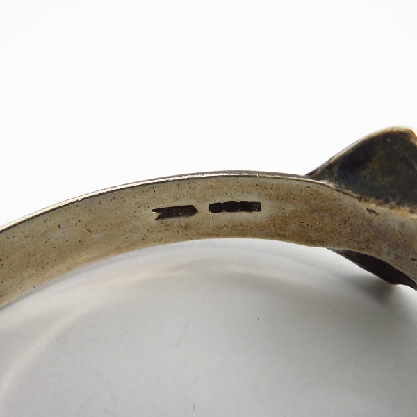 実際に弊社で買取させて頂いたCRAZY PIG/クレイジーピッグ 2スカル バングル ブレスレット/スモールの画像 6枚目