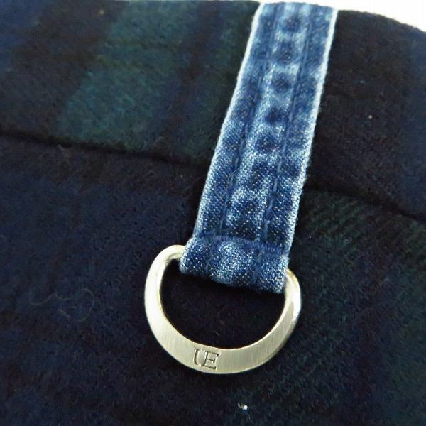 実際に弊社で買取させて頂いたUNIFORM EXPERIMENT/ユニフォーム エクスペリメント チェック柄 ストレート パンツ UE-134009/2の画像 5枚目