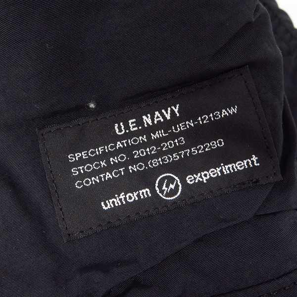 実際に弊社で買取させて頂いたUNIFORM EXPERIMENT/ユニフォーム エクスペリメント 12AW モッズコート UE-123050/1の画像 5枚目