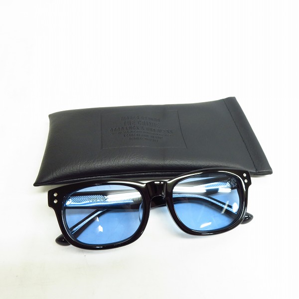実際に弊社で買取させて頂いたTHE CRIMIE/クライミー 黒縁 ROB BIKER SHADE カラーレンズ/サングラス の画像 4枚目