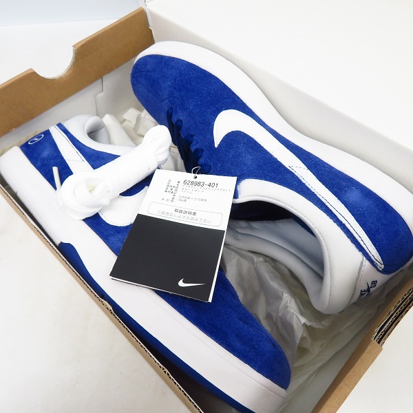 実際に弊社で買取させて頂いた【未使用】NIKE×FRAGMENT DESIGN/ナイキ×フラグメントデザイン SB エリック コストン モデル 628983-401/28.0の画像 7枚目