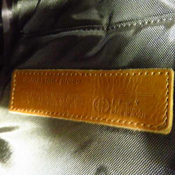 実際に弊社で買取させて頂いたmaster-piece/マスターピース サイドファスナー バックパック/リュックサック 01741の画像 4枚目