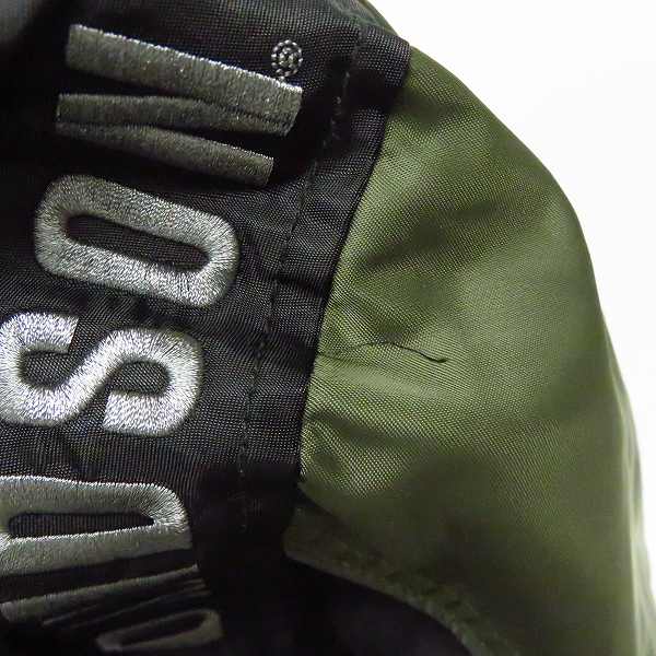 実際に弊社で買取させて頂いたHARLEY-DAVIDSON/ハーレーダビッドソン カラーブロック ボンバージャケット 98583-17VM Lの画像 4枚目