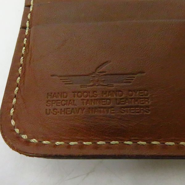 実際に弊社で買取させて頂いたFUNNY/ファニー カービングレザー 長財布/ループキーホルダー 2点セットの画像 2枚目