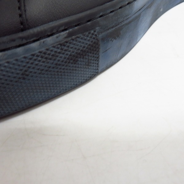 実際に弊社で買取させて頂いたGIVENCHY/ジバンシー レザー ローカットスニーカー ブラック 42の画像 6枚目