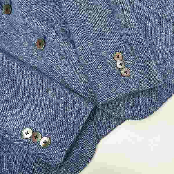 実際に弊社で買取させて頂いたEDIFICE/エディフィス 2Bテーラードジャケット/44の画像 5枚目