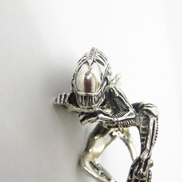 実際に弊社で買取させて頂いたCRAZY PIG/クレイジーピッグ ALIEN WHOLE BODY/エイリアン ホール ボディ リング #422/18号の画像 3枚目