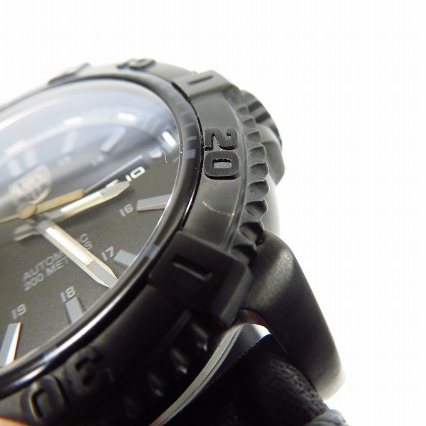 実際に弊社で買取させて頂いたLUMINOX/ルミノックス モダンマリナー AUTOMATIC 6500 SERIES BLACKOUT/ブラックアウト 自動巻きの画像 6枚目
