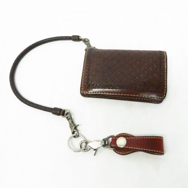 実際に弊社で買取させて頂いたFUNNY/ファニー レザー 二つ折り 財布 ウォレットの画像 1枚目