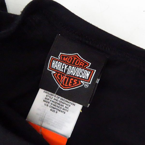 実際に弊社で買取させて頂いた【未使用】HARLEY-DAVIDSON/ハーレーダビッドソン レイヤードスリーブ フロントウイングプリント/Sの画像 2枚目