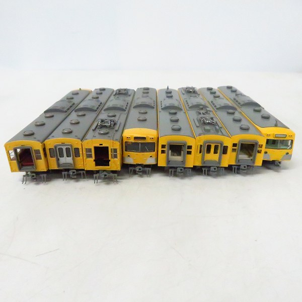 実際に弊社で買取させて頂いた【動作確認済】KATO/マイクロエース Nゲージ 西武101系 初期形 新塗色 4両増結/西武701系 新色 4両 8両セットの画像 4枚目