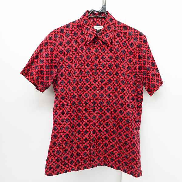 実際に弊社で買取させて頂いたDries Van Noten/ドリスヴァンノッテン 幾何学模様 総柄 半袖シャツ/48
