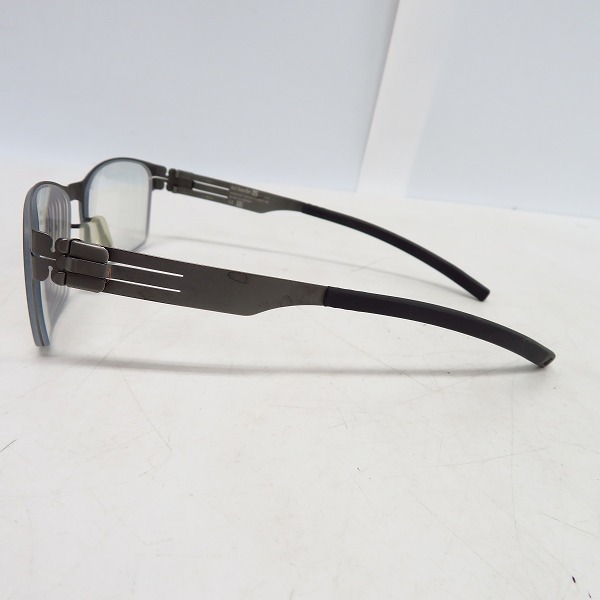 実際に弊社で買取させて頂いたic! berlin/アイシーベルリン 眼鏡/メガネフレーム model : luke j.y. 863424の画像 2枚目