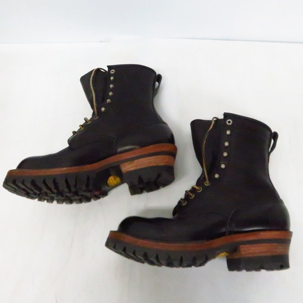 実際に弊社で買取させて頂いたWHITE'S BOOTS/ホワイツブーツ スモークジャンパー ブーツ 375V/8.5EEの画像 3枚目