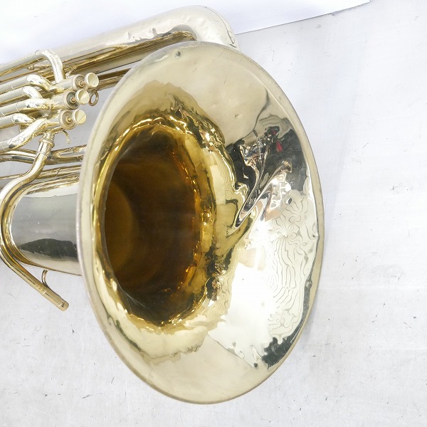 実際に弊社で買取させて頂いた★【ジャンク】YAMAHA/ヤマハ YBB-201 チューバの画像 3枚目
