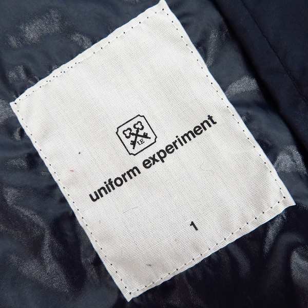 実際に弊社で買取させて頂いたUNIFORM EXPERIMENT/ユニフォーム エクスペリメント 12AW ナイロントレンチコート UE-123016/1の画像 2枚目