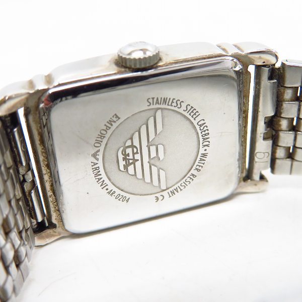 実際に弊社で買取させて頂いた【カスタム/動作未確認】EMPORIO ARMANI/エンポリオ アルマーニ クォーツ腕時計 AR-0204の画像 3枚目
