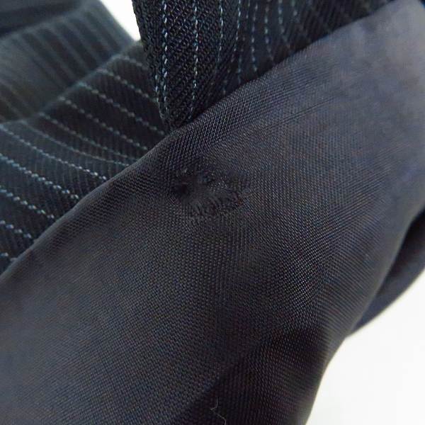 実際に弊社で買取させて頂いたEMPORIO ARMANI/エンポリオアルマーニ ストライプ テーラード ジャケット/48の画像 5枚目