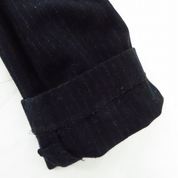 実際に弊社で買取させて頂いたato/アトウ ストライプ ウールパンツ/44の画像 9枚目