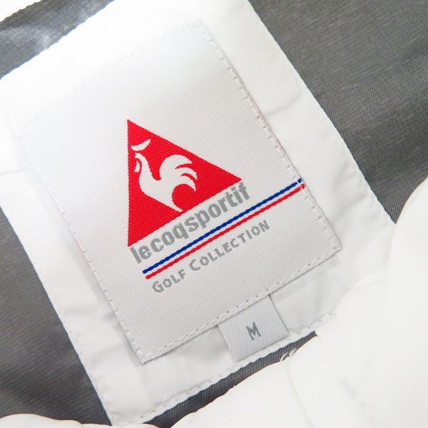実際に弊社で買取させて頂いた【未使用】le coq sportif/ルコックスポルティフ ゴルフ 中綿ベスト/カーディガン 等 Size：M/L 6点セットの画像 3枚目