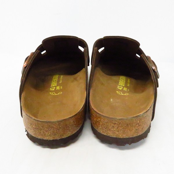 実際に弊社で買取させて頂いたBIRKENSTOCK/ビルケンシュトック Boston レザーサンダル/43の画像 1枚目