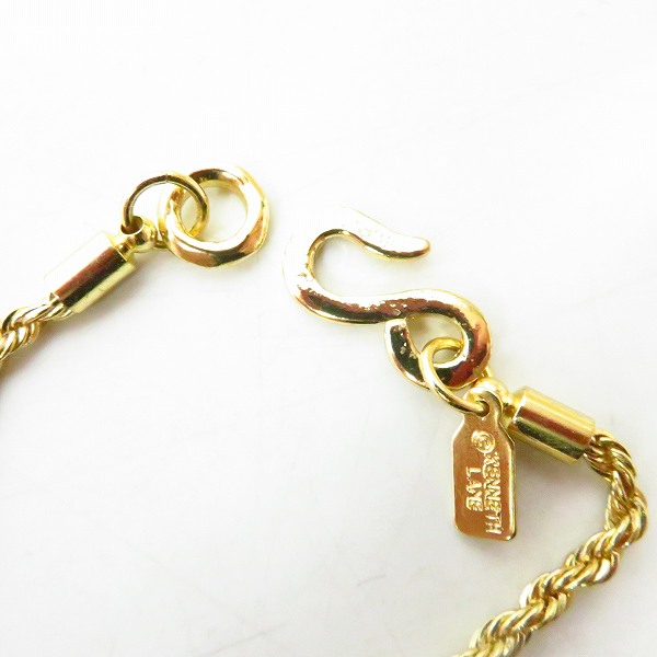 実際に弊社で買取させて頂いたKENNETH JAY LANE/ケネスジェイレーン りんご/アップル ネックレス ラインストーンの画像 4枚目