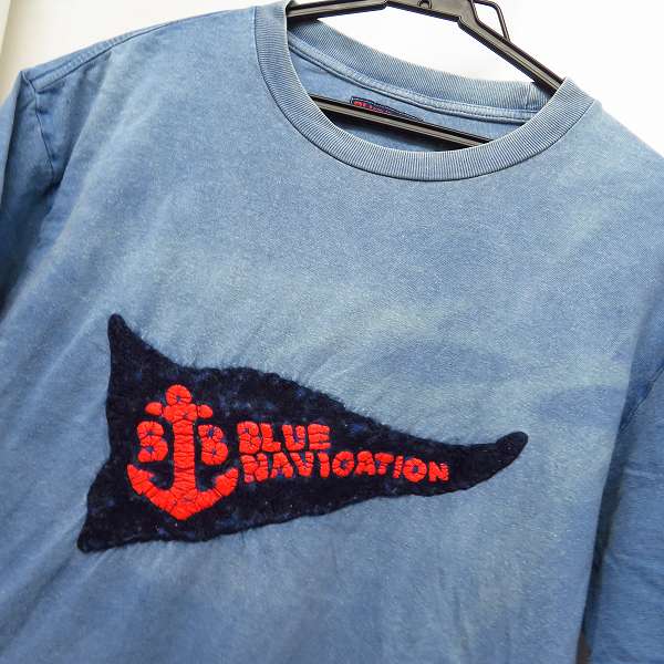 実際に弊社で買取させて頂いたBLUE BLUE/ブルーブルー ハーフスリーブ/半袖 カットソー/Tシャツ Size：1/2/3 5点セットの画像 4枚目