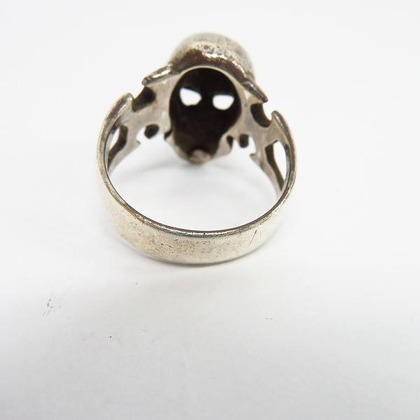 実際に弊社で買取させて頂いたCRAZY PIG/クレイジーピッグ カッタウェイ スカルリング 21号の画像 3枚目