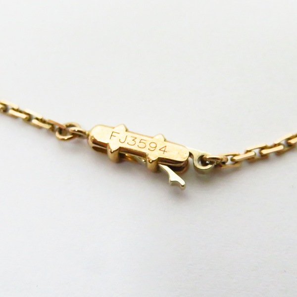 実際に弊社で買取させて頂いた【カスタム】Cartier/カルティエ リンクスレーブ チェーン アンクレットサイズ 750/K18PGの画像 2枚目